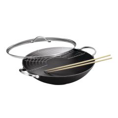 Wok aus Gusseisen Kuhn Rikon